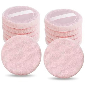 Esponja de Maquillaje Lavable, Redonda, para Uso en Seco, para Base de Maquillaje, Color Rosa, Suave, Esponjas de Belleza - Product Image 2