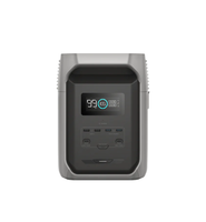 Ecoflow Delta 3 1500 1800W Onduleur Station d'Énergie Portable EF Ecoflow avec Générateur Solaire et Station de Charge