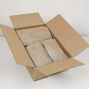 Renewable Kraft <strong>Paper</strong> Hexcel Protective <strong>Paper</strong> <strong>Wrap</strong> 38CM Width 50m Per Roll - Product Image 3