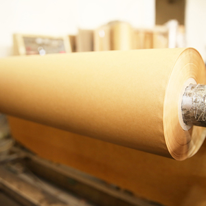 Vật liệu đóng gói thân thiện với môi trường 50gsm 80gsm cuộn giấy kraft nâu tổ ong - Product Image 2