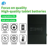 Batterie de tablette 11600mAh en cobalt pur, durée de vie prolongée, batterie de remplacement Li-polymère pour iPad 3/4