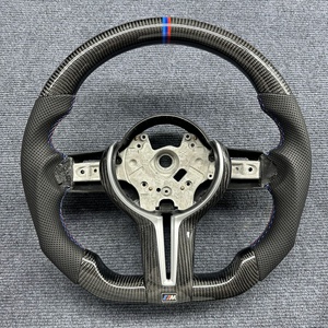 Volant en cuir à performances améliorées pour BMW Série 3 (320, 325, M3, F30, F35) et Série 5 (G3) – Accessoire automobile modifié en fibre de carbone - Product Image 3