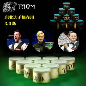 Professional <b>Chalk</b> Taom Original Taom <b>Chalk</b> V10 Blue / Green / Pink Billiard <b>Chalk</b> Powder for Pool & Snooker - Product Image 3