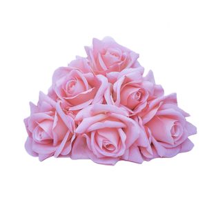 ดอกกุหลาบผ้าไหมหัวเดียวแบบใหม่สำหรับทำผนังดอกไม้ - Product Image 4
