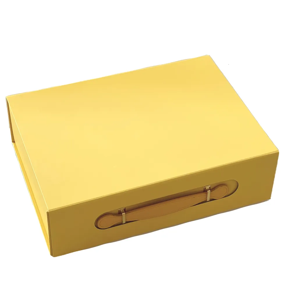 حقيبة Jinbar الجديدة على شكل حقيبة صفراء قابلة للطي مع الأعمال