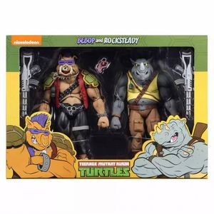 Figura de Acción de PVC de Alta Calidad NECA 2017SDCC Edición Limitada, Set de Cabeza de Tortuga y Cara de Cerdo, Color Modelo - Product Image 2