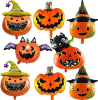 Kit de ballons d'Halloween : Fantôme, Araignée, Citrouille, Chauve-souris – Décorations d'anniversaire d'horreur pour intérieur et extérieur, fournitures pour maison hantée, pour la fête de la Toussaint
