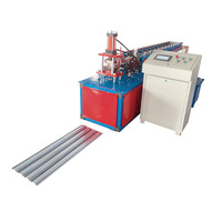 Machine de formage de rouleaux pour portes à enroulement et tôles de toiture, contrôlée par PLC, pour la production de lames de volet en acier galvanisé PPGI