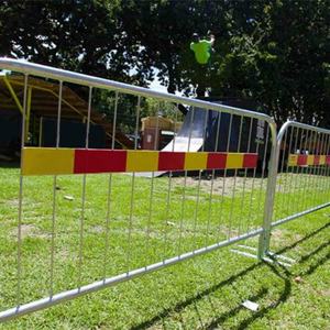 Barrières <span class=keywords><strong>de</strong></span> contrôle <span class=keywords><strong>de</strong></span> foule en gros, clôture temporaire, événements <span class=keywords><strong>de</strong></span> concert, barrières <span class=keywords><strong>de</strong></span> contrôle piétonnier en métal portables - Product Image 5