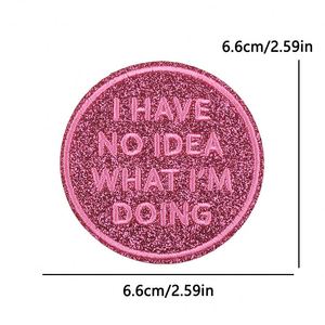 Patchs thermocollants brodés à motifs animaux de dessin animé, étoiles, cœurs et lettres, avec paillettes, populaires pour sacs, vêtements et téléphones - Product Image 5