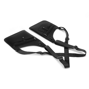 Best-selling Vintage PU Unisex Vest <strong>Bag</strong> Outdoor Travel <strong>Waterproof</strong> Messenger <strong>Bag</strong> with Phone Theft Prevention Leather <strong>Bag</strong> - Product Image 3