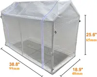 Tiny Small Mini Greenhouse PE Cover Nhà Nóng Di Động Ngoài Trời Cho Sân Vườn Chống Gió Kiểm Soát Dịch Hại Không Thấm Nước
