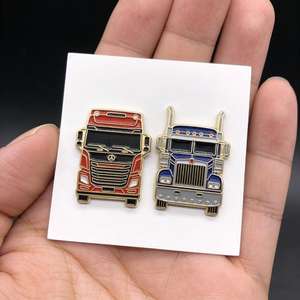 Liangguan, Fabricante con 12 Años de Experiencia, Insignia y Emblema Personalizados para Automóviles, Pines de Solapa de Esmalte Suave, Mini Pin Metálico para Automóvil, Aleación de Zinc de Alta Calidad - Product Image 2