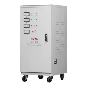 TNS 15KVA 3-Phasen-Servomotor AC SVC Automatischer Spannungs regler Stabilisatoren Preis Drei phasen SVC-3-15KVA HEYA/OEM 50-60hz