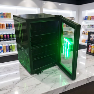 Refrigerador <span class=keywords><strong>de</strong></span> Bebidas Vertical Directo <span class=keywords><strong>de</strong></span> Fábrica con Estantes Ajustables y Puerta <span class=keywords><strong>de</strong></span> <span class=keywords><strong>Vidrio</strong></span> para Supermercados y Tiendas <span class=keywords><strong>de</strong></span> Conveniencia, Modelo Monster Mini Constant - Product Image 6