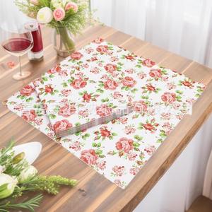 Fazzoletti di Carta con Motivo a Fiocchi di Neve in Pura Cellulosa Vergine, Carini e Freschi, Usa e Getta per Matrimoni, Banchetti e Feste - Product Image 6