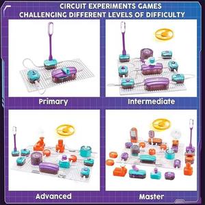 Juguetes STEM <span class=keywords><strong>de</strong></span> Ciencia e Ingeniería, Kits <span class=keywords><strong>de</strong></span> Exploración <span class=keywords><strong>de</strong></span> Circuitos Electrónicos DIY, Juguetes <span class=keywords><strong>de</strong></span> Ensamblaje y Proyectos <span class=keywords><strong>de</strong></span> Ciencias Físicas - Product Image 6