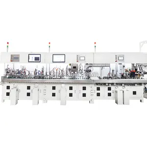 Cable Manufacturing Machinery Fully Automatic Power Cord Production Line Euro Power Plug Making Machine