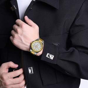 NAVIFORCE 9212 Reloj de Pulsera de Cuarzo para Hombre, de Acero Inoxidable, Resistente al Agua, con Movimiento Japonés, Personalizable, Marca de Primera Calidad - Product Image 5
