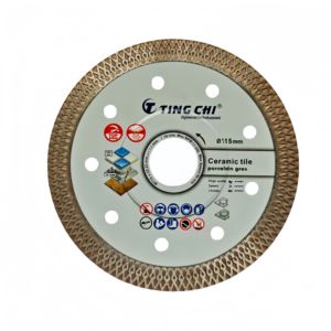 Disque de coupe diamanté super fin TING CHI pour carreaux de céramique ou de porcelaine, 4,5'', 5'', 7'', 9'' - Product Image 1