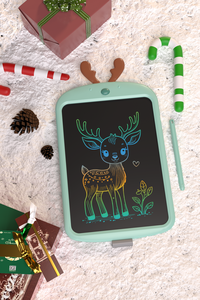 10 inch đầy màu sắc FAWN Doodle Bảng vẽ giáo dục, quà tặng cho 3-8 năm lý tưởng cho việc học vui vẻ (Phiên bản giáng sinh) - Product Image 4