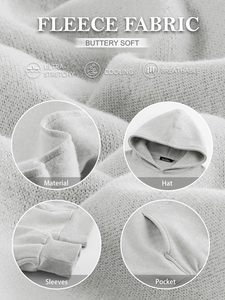 Sweatshirts à capuche personnalisés pour femmes Pulls en molleton surdimensionnés Printemps Coton épais Rose Gris Premium Hoodies Sweets Ladies - Product Image 6