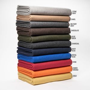 Manta <span class=keywords><strong>de</strong></span> Lana Cálida, Gruesa, Lavable, Suave y Afelpada, Apta para Acampar al Aire Libre, Estadios, Viajes, Disponible en Varios Colores - Product Image 6
