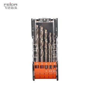 Feida Chất Lượng Cao 10Pcs Đa-Sử Dụng Khoan Bit Set Carbide Khoan Lái Xe Phụ Kiện Kit Tốc Độ Cao Thép Cho Máy Công Cụ - Product Image 2