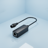 Convertisseur PoE 10/100/1000M IEEE802.3af/at 48V vers 24V non standard, sortie RJ45 24V1A, répartiteur PoE Gigabit pour contrôle d'accès et vidéosurveillance