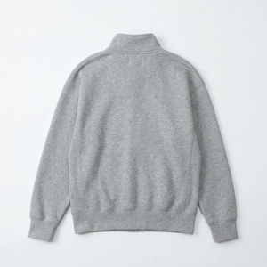 Men's <strong>Full</strong> <strong>Zip</strong> Sweatshirt Stand Collar Fleece Jacket <strong>Zip</strong> up Hoodie Pullover with Side Pockets Casual <strong>Jumper</strong> for Wholesale - Product Image 4
