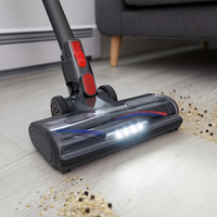 Vente flash : Brosse à tête électrique pour aspirateur, pour sols et tapis, pièces détachées pour Dyson V7 V8 V10 V11 V15, brosse à entraînement direct avec 5 lumières LED