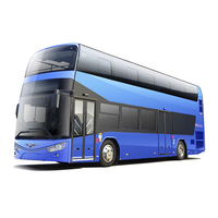 Bus à deux étages de transport urbain 60 places, Diesel, Euro III, Transmission manuelle, Conduite à gauche (LHD) et Conduite à droite (RHD), À vendre