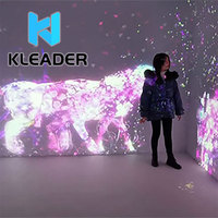 3D/5D 몰입 형 홀로그램 프로젝션 룸 가상 현실 동굴 매핑 환경 시스템 아트 쇼 시뮬레이션 프로젝션 큐브