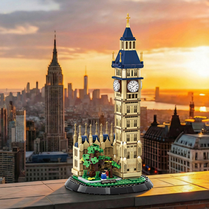 Wange 4211 Torre <span class=keywords><strong>Elizabeth</strong></span> de Londres, Maqueta de Plástico de Atracciones, Juguete de Bloques de Construcción para Niños, Regalo - Product Image 2