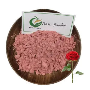 Natural Rose Juice Powder Rose Petals Extract 100% Water Soluble Instant Rose Powder
