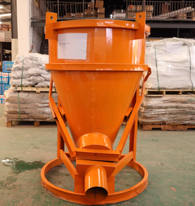 Cubo Elevador para Grúa Torre, Compatible con Hormigonera, Tolva Cuadrada para Hormigón, para Construcción - Product Image 1