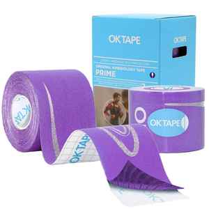 เทปคิเนซิโอเทปแบบยืดหยุ่น กันน้ำ สำหรับพยุงกล้ามเนื้อและฟื้นฟูอาการบาดเจ็บ - Product Image 1