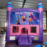 Château gonflable commercial Kpop Hunter à prix d'usine pour la location de fêtes d'enfants