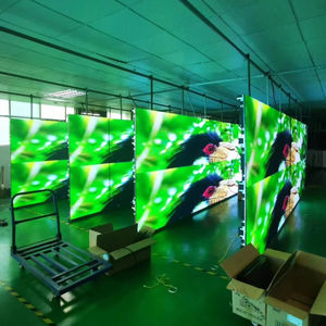 Publicidad Pantalla Led Pantalla impermeable al aire libre <span class=keywords><strong>Serie</strong></span> a todo color Pantalla Led P4.81 Gabinetes de alquiler al aire libre - Product Image 1