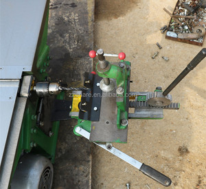 Raboteuse-dégauchisseuse électrique sur banc en bois - Product Image 4