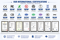 Módulo de Pantalla LED para Interiores P1.25 de 320x160 mm, Alto Brillo, Full HD, Garantía de 5 Años, para Señalización Digital y Pantallas Publicitarias