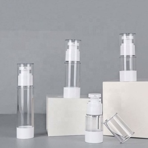 Umetass 5ml-50ml <b>Mini</b> Refillable Airless Pump Bottle With Snap Head Plastic Cosmetics Cream Lotion Vacuum Bottle - Product Image 3