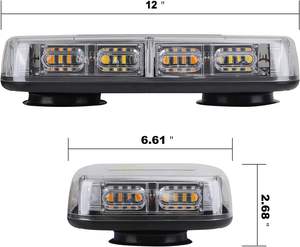48 LED High Visibility <strong>Emergency</strong> Safety Warning Led Roof Flash Automotive <strong>Emergency</strong> Strobe <strong>Light</strong> - Product Image 2