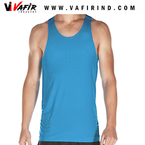 Camiseta de gimnasio para hombre con impresión personalizada T-Back Men Gym Singlets camiseta sin mangas - Product Image 4