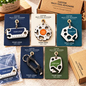Llavero Multiherramienta de Acero Inoxidable Personalizado con Logotipo, Regalos Corporativos Portátiles, Fabricación OEM ODM - Product Image 2