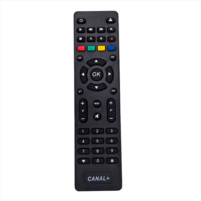CANAL+ Remote Control Parts China Factory High Quality and Good Price for HD TV BOX Receiver with DVB-T2 DVB-C DVB-S2