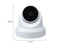 Caméra IP WiFi V380 2MP, système de sécurité domestique intelligent, télécommande, dôme, PTZ à une touche, alarme, interphone bidirectionnel, CMOS H.264, IP66
