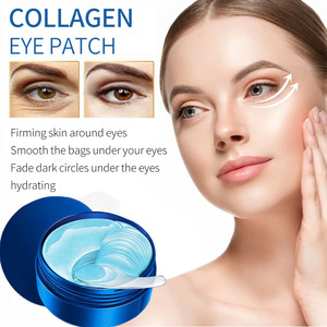 Masque pour les yeux au collagène bleu 80g 60 patchs Anti-rides Hydratant Raffermissant Éclaircissant Pour les yeux - Product Image 2