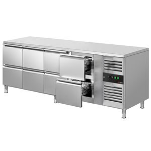 ตู้แช่เย็น GGM Gastro รุ่น ECO - 2230x700 มม. - 8 ลิ้นชัก - Product Image 5