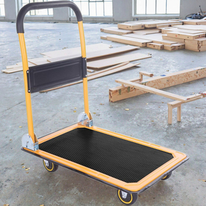 Offre Spéciale silencieux à quatre <span class=keywords><strong>roues</strong></span> ménage entrepôt Express remorque outils chariot à plat <span class=keywords><strong>brouette</strong></span> robuste - Product Image 5